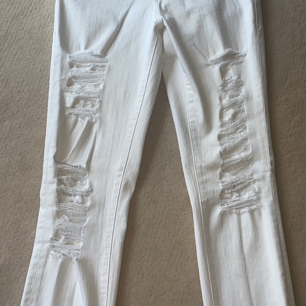 Frame Le Color Rip Skinny Jeans - Picture 4 of 7